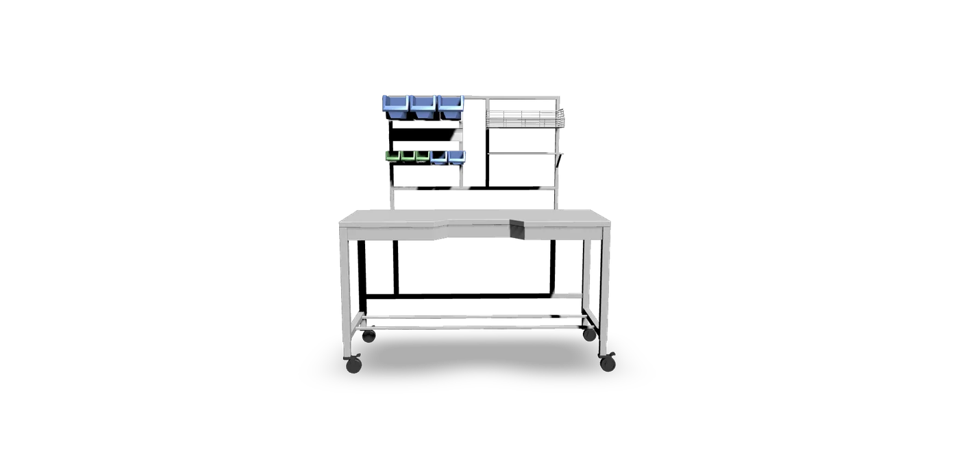 A medical wrap station