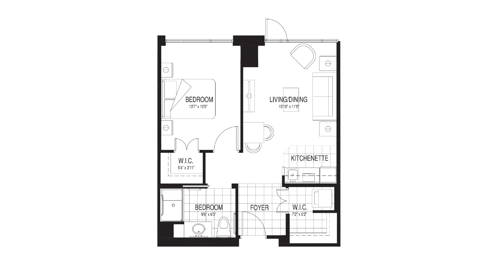 Measured floor plan