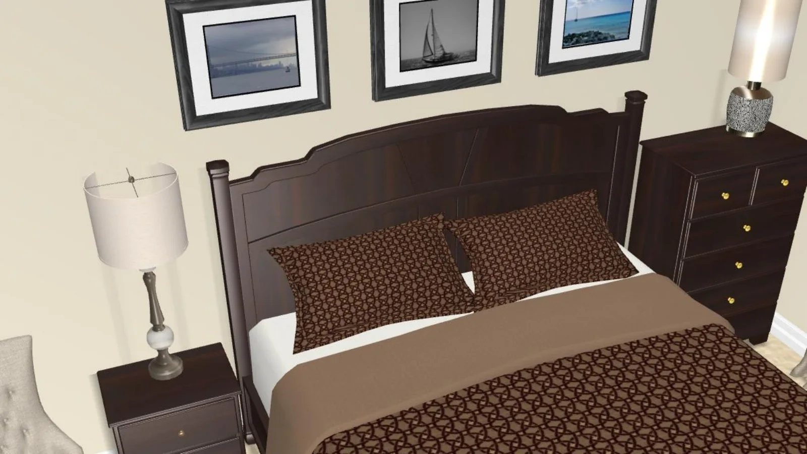 Bedroom design view